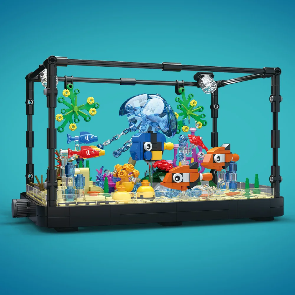 Set di blocchi da costruzione  - Aquarium Fish Farm recensione e prezzo