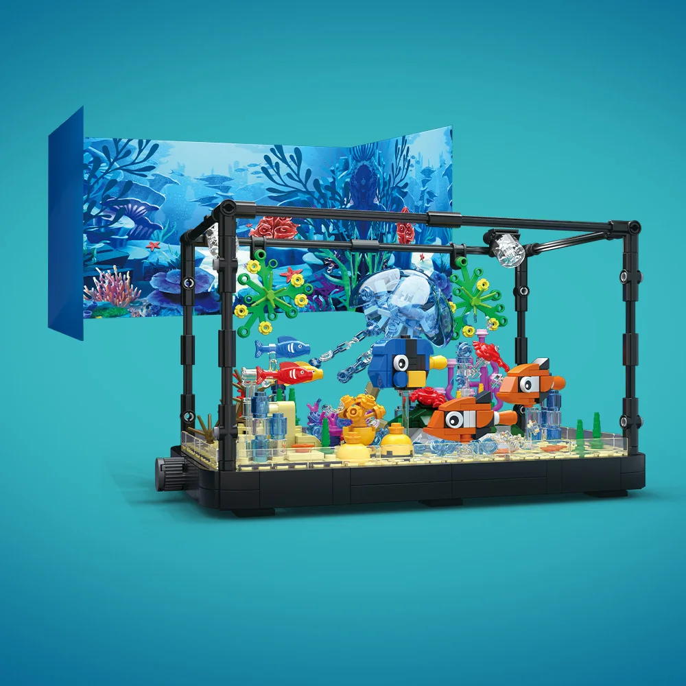 Set di blocchi da costruzione  - Aquarium Fish Farm recensione e prezzo