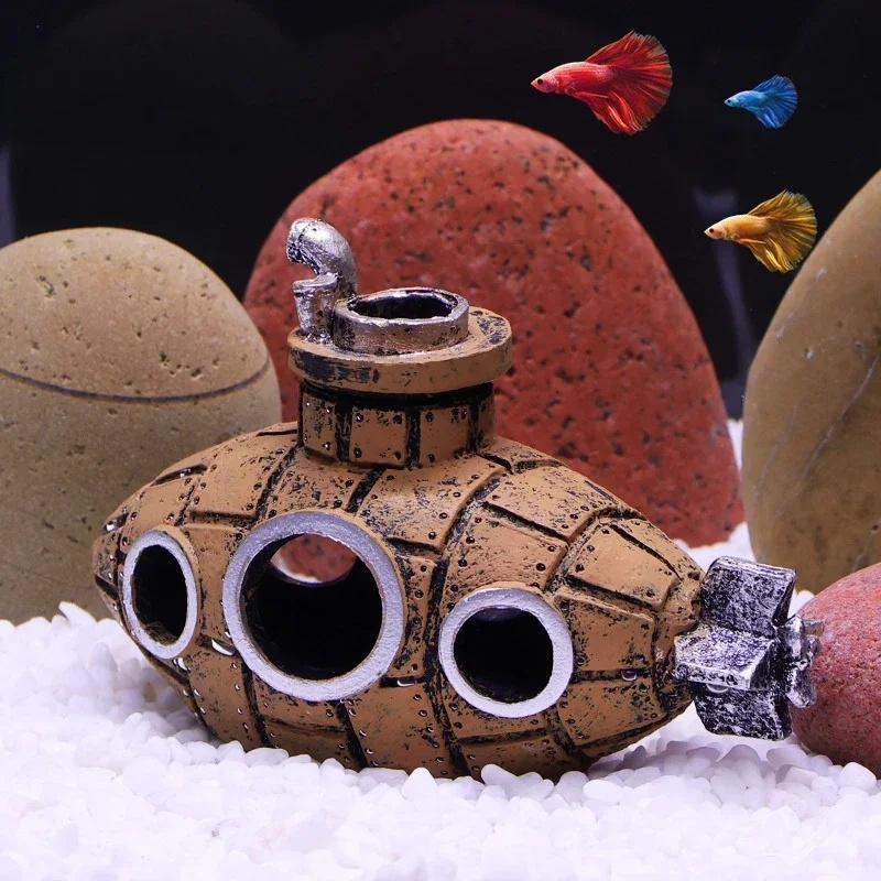 Ornamenti in Resina a Forma di - Aquarium Fish Hide recensione e prezzo