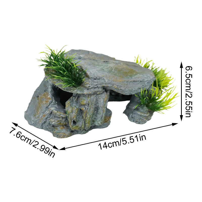 Roccia Naturale per Rettili, G - Aquarium Fish Hide recensione e prezzo